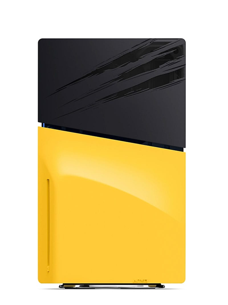 PS5 Marvel’s Wolverine Battle Yellow Limited Edition Disc Console Cover (New) PreOrder