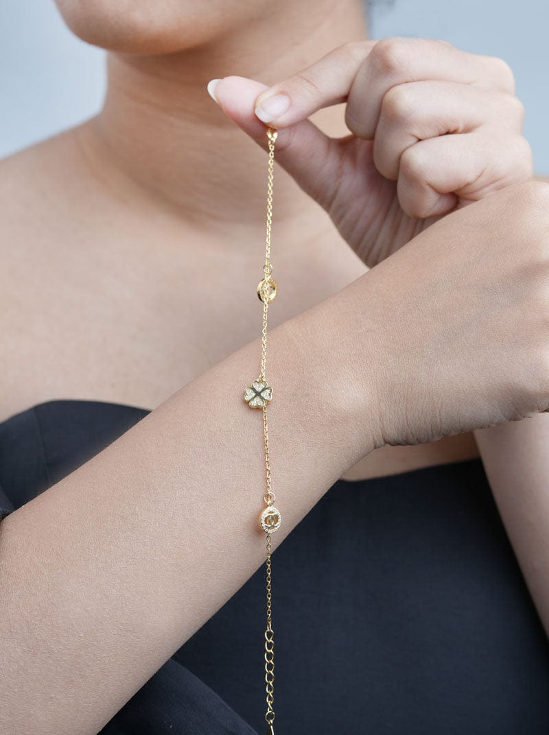 Clover & Chanel Bracelet Gold
