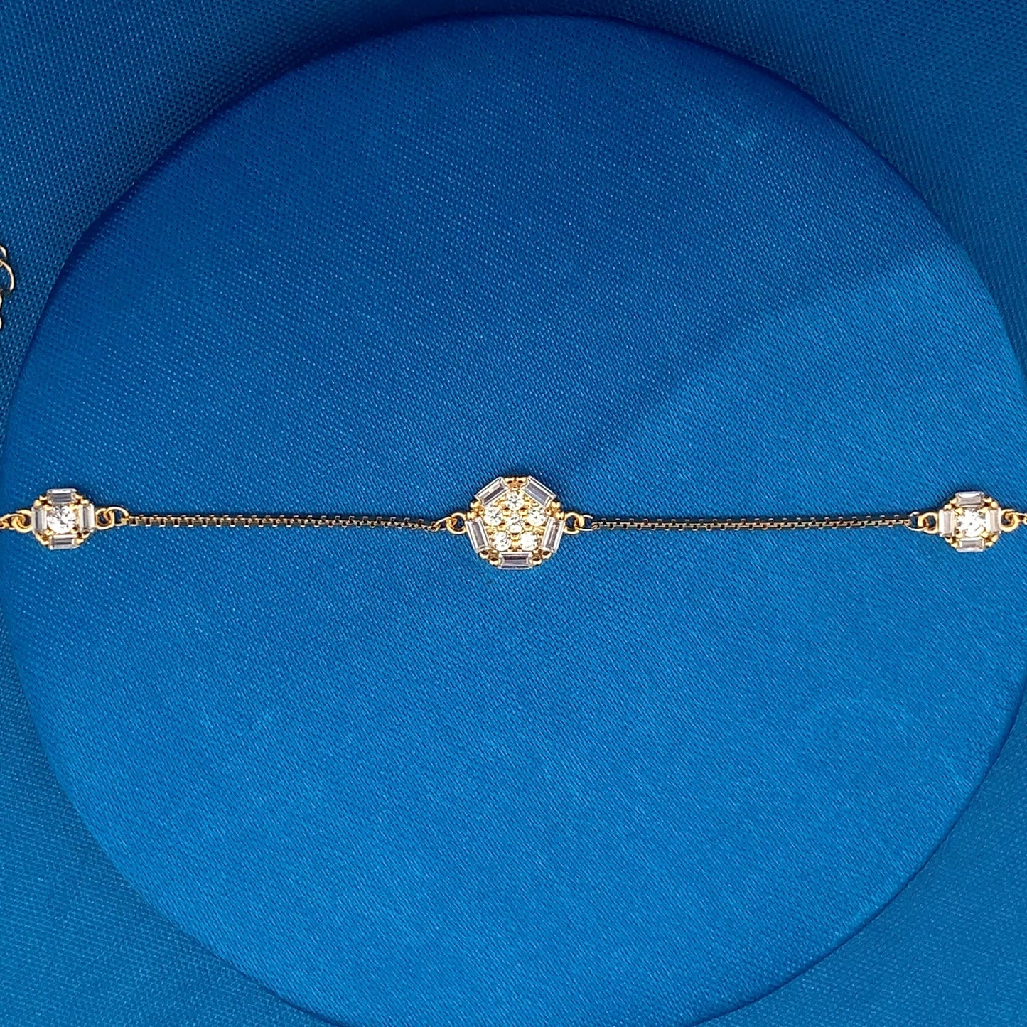 Hexa Fusion Bracelet Gold