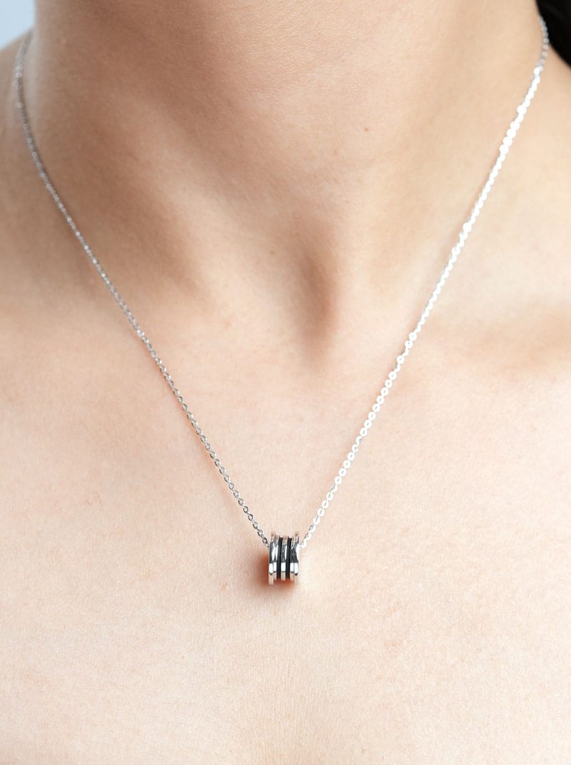 Enamel Roll Pendant Chain