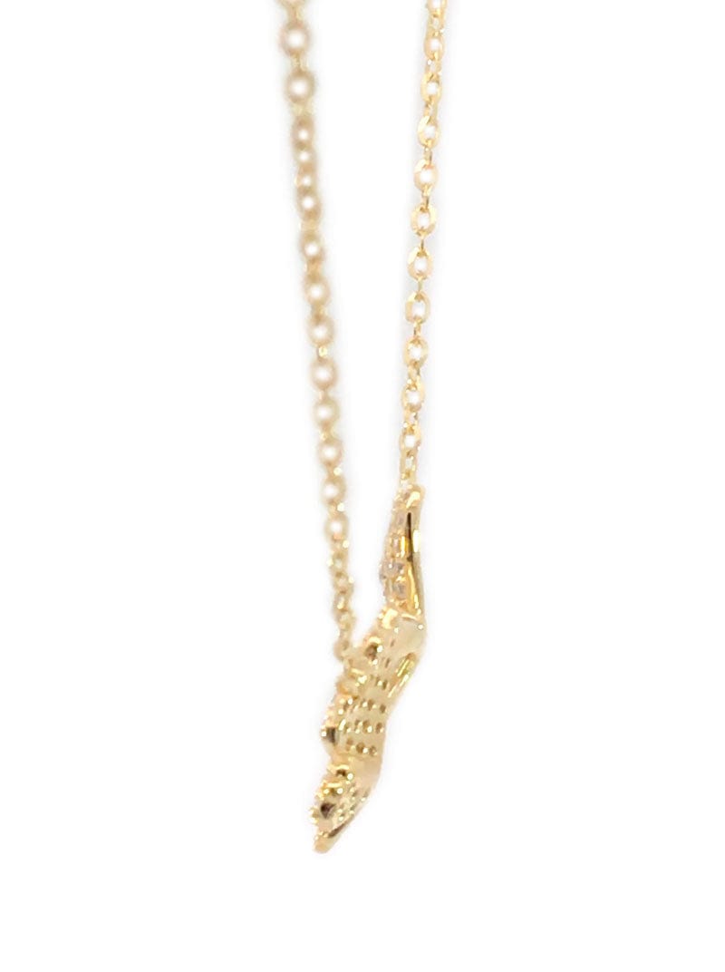 Double Butterfly Pendant Chain