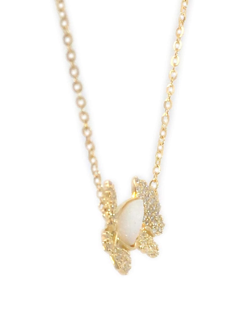 Double Butterfly Pendant Chain