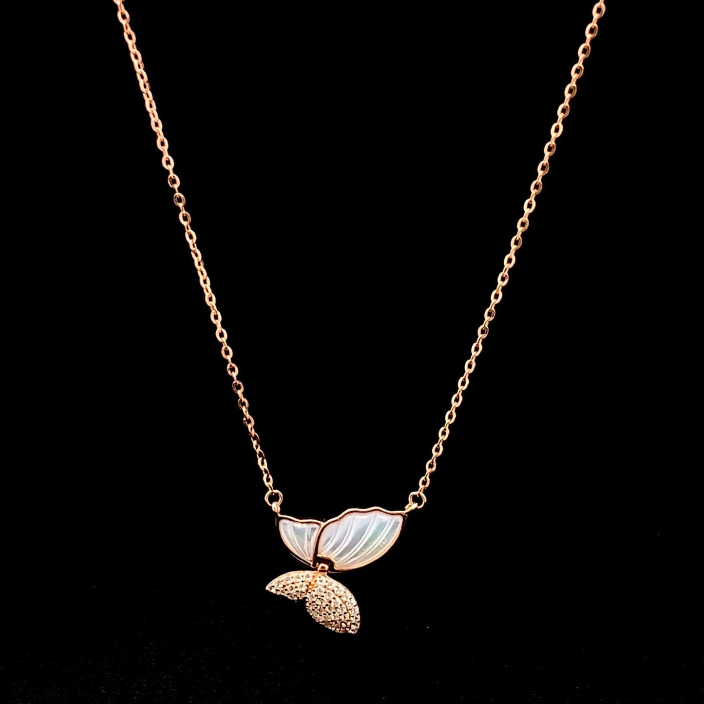 Flying Butterfly Pendant Chain