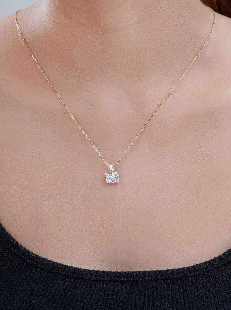 Radiant Sparkle Pendant Chain (Pure Silver)