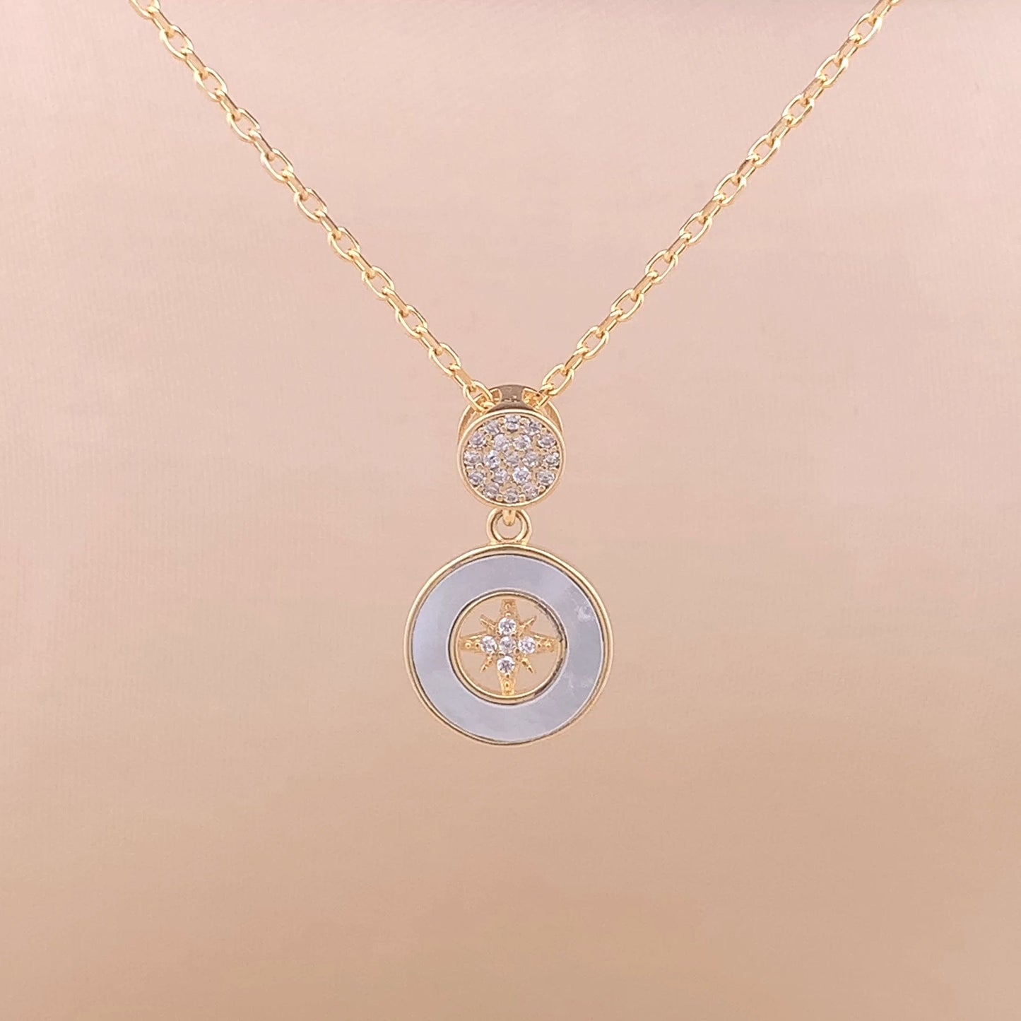 Round Northstar Pendant Chain (Pure Silver)