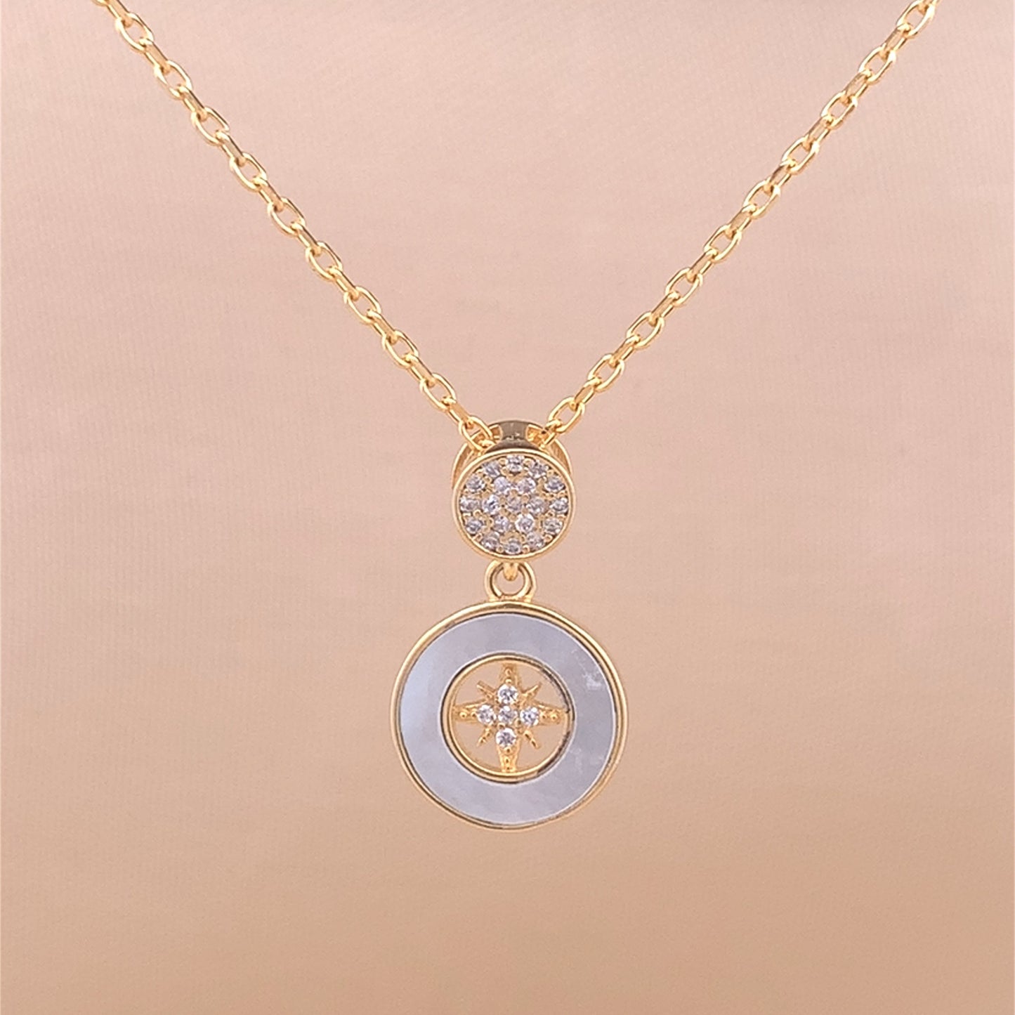 Round Northstar Pendant Chain (Pure Silver)