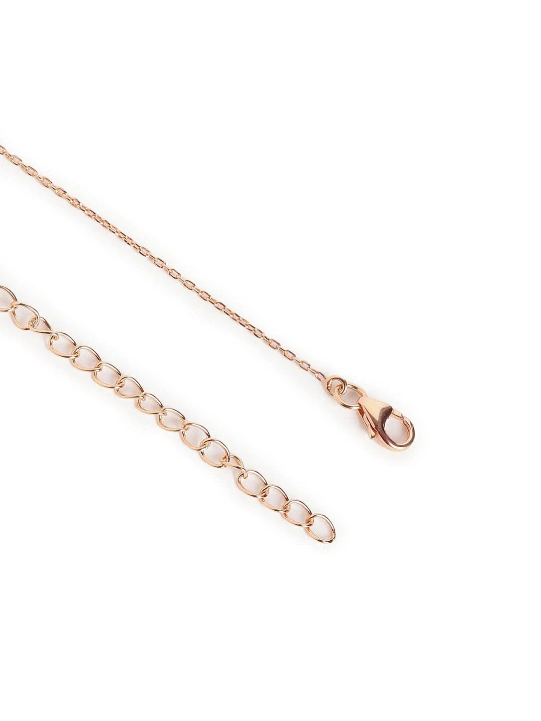 Crimson Pendant Chain (Pure Silver) - Rose Gold