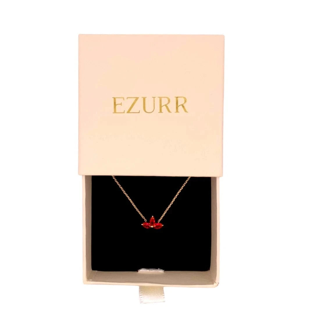 Crimson Pendant Chain (Pure Silver) - Rose Gold