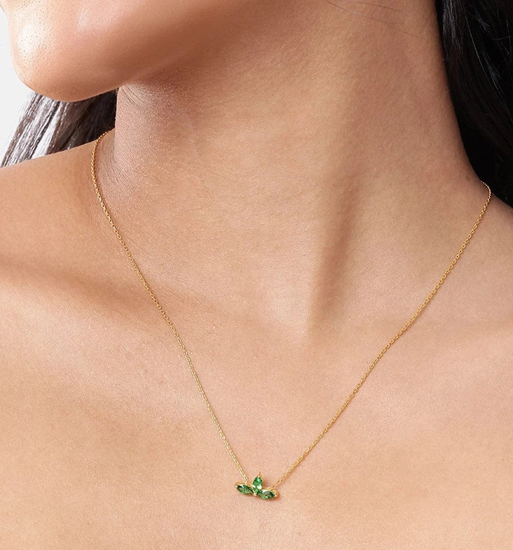 Lush Light Pendant Chain (Pure Silver) - Gold