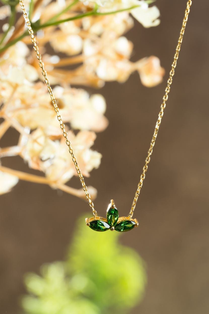 Lush Light Pendant Chain (Pure Silver) - Gold