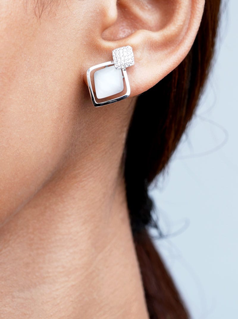 Illusion Hoop Earrings