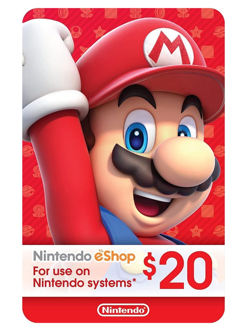 Nintendo eShop Gift Card Code $20 USD