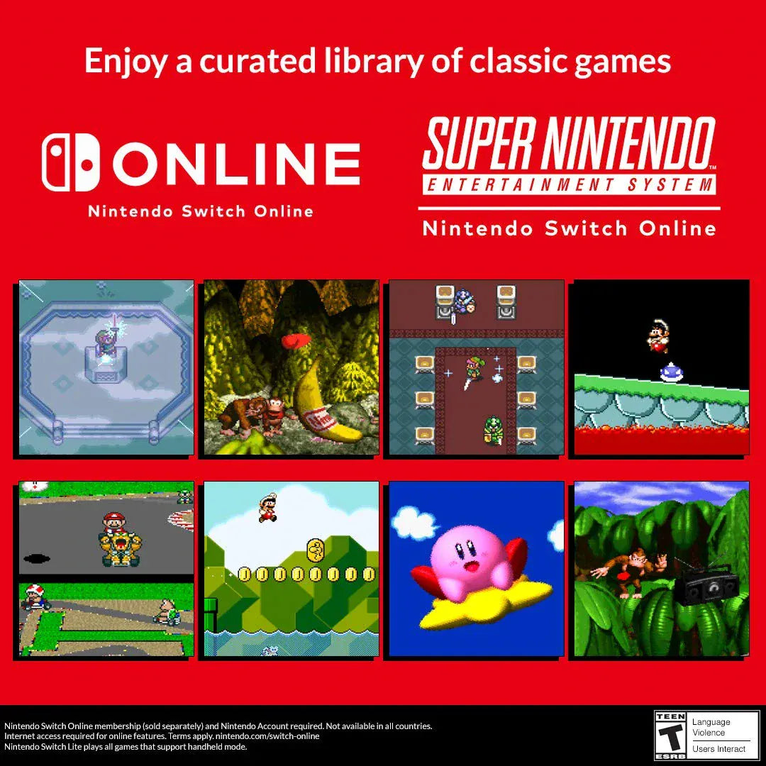 Nintendo Switch Online 12 Months Family Membership US
