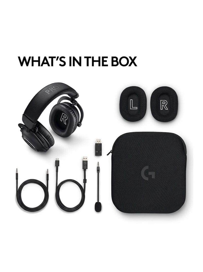 Logitech G Pro X Wired Gaming Headset – (Black) (New)