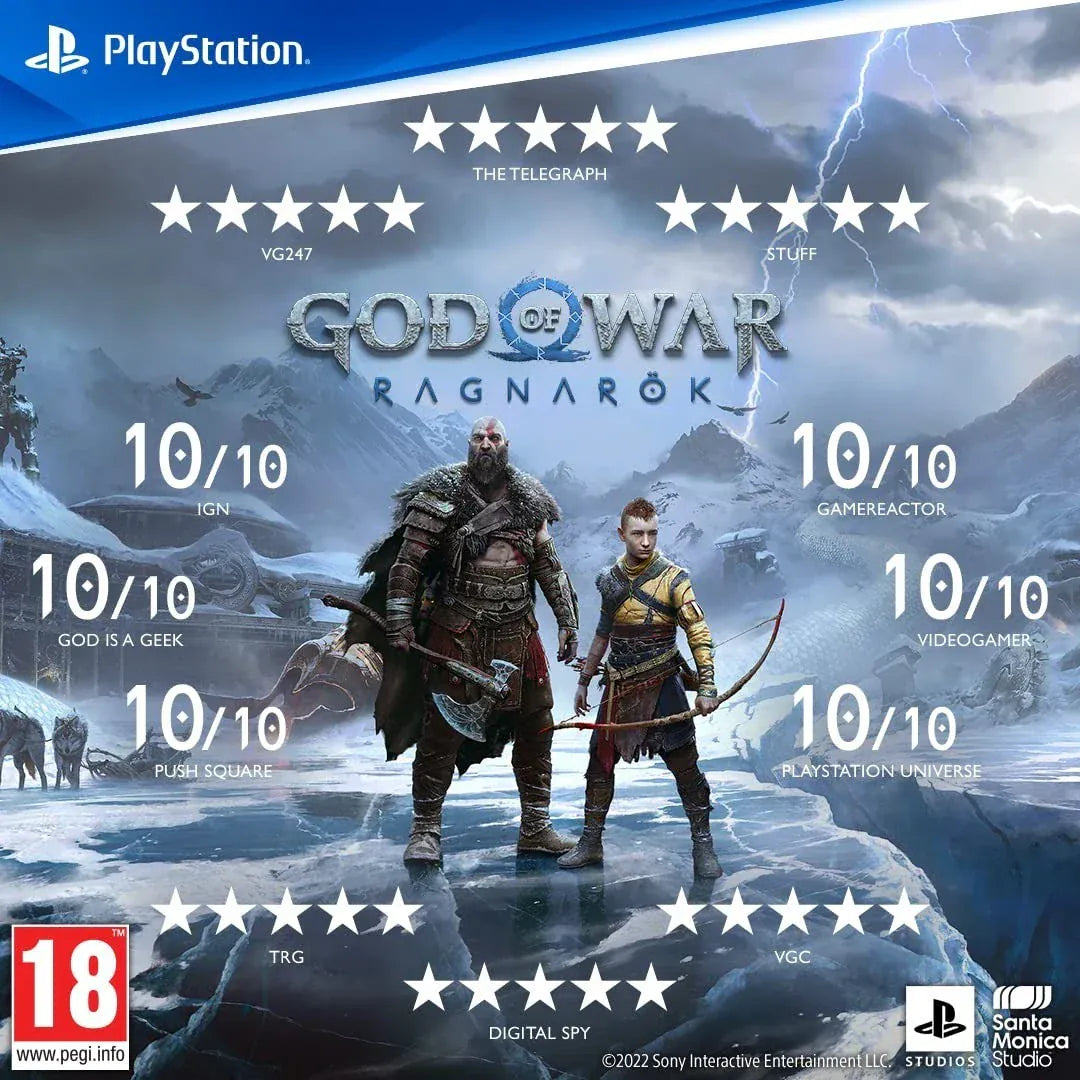 PS4 God of War Ragnarok (New)