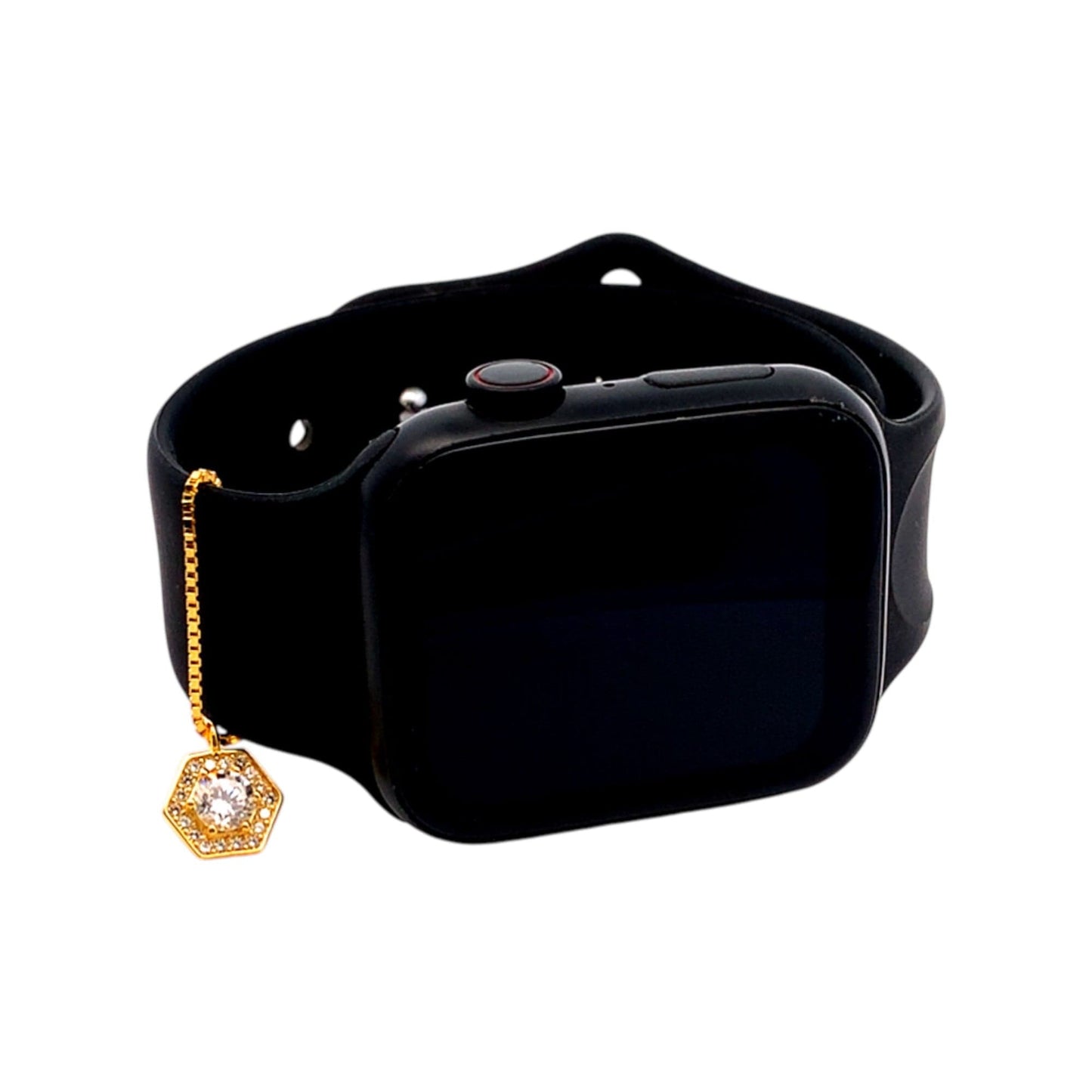 Hexagon Watch Charm (Pure Silver) - Gold