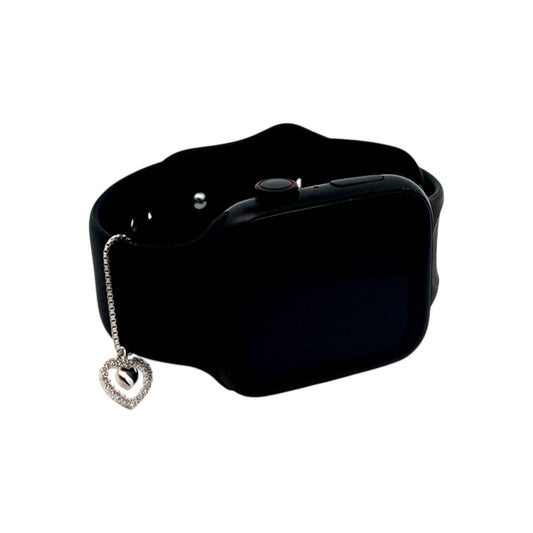 Nested Heart Watch Charm (Pure Silver) - Silver