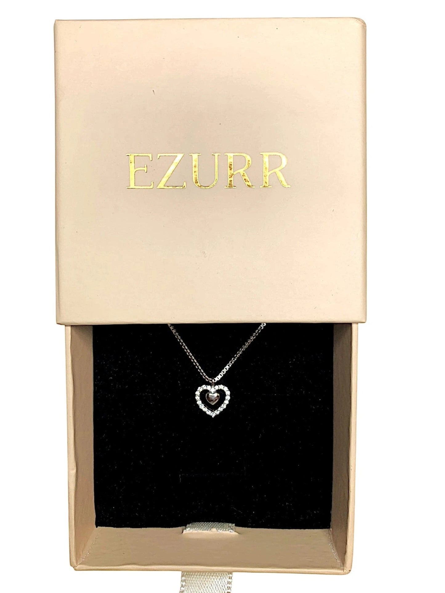 Nested Heart Watch Charm (Pure Silver) - Silver