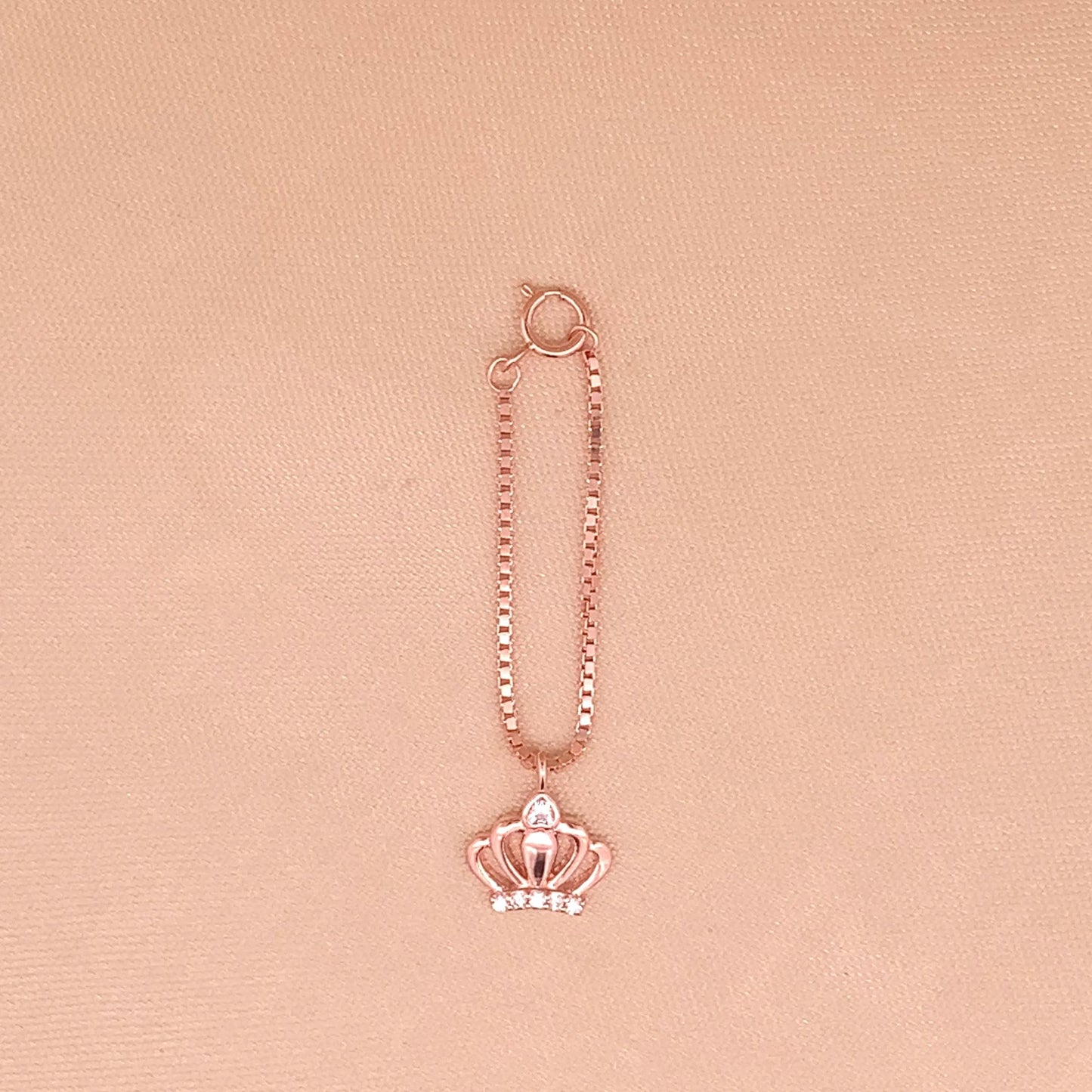 Princess Watch Charm (Pure Silver) - Rose Gold