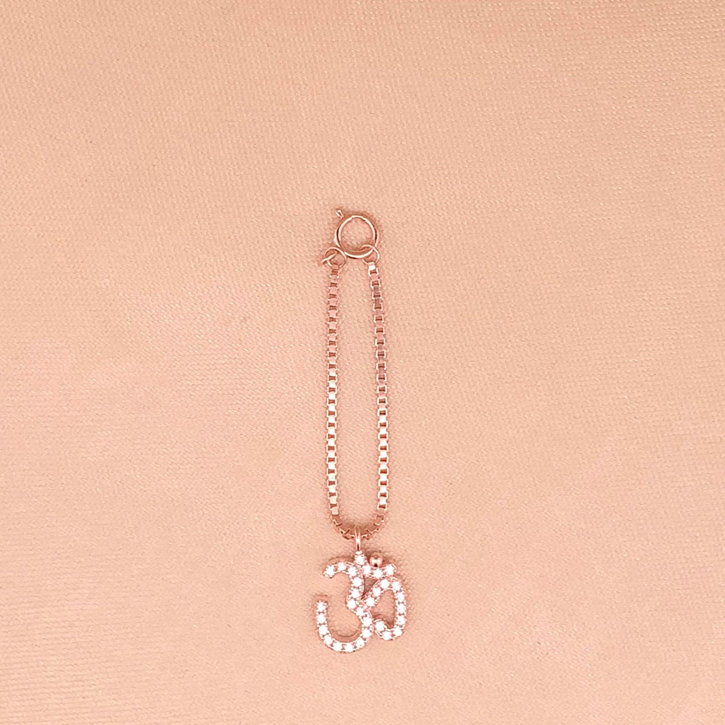 OM Watch Charm (Pure Silver) - Rose Gold