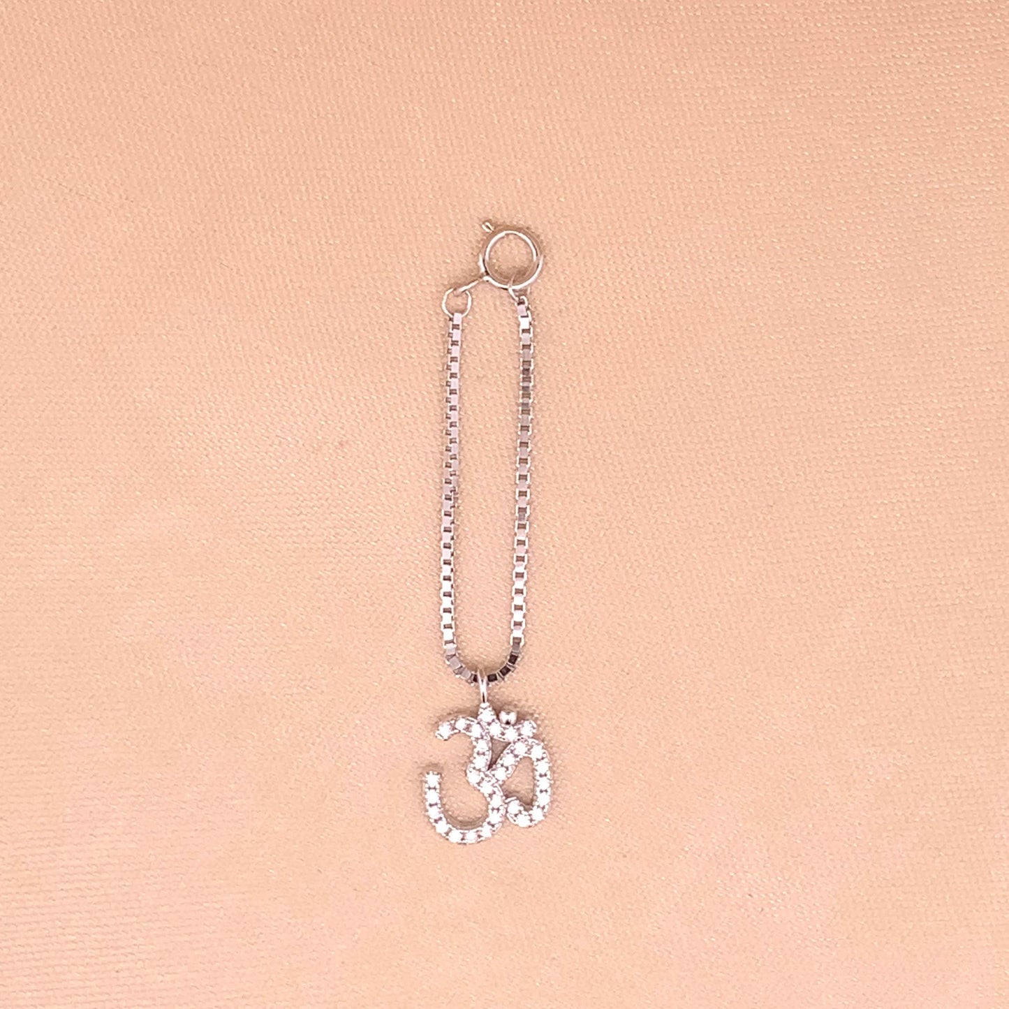 OM Watch Charm (Pure Silver) - Silver