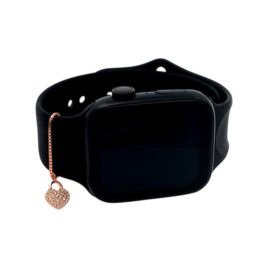 Love Lock Watch Charm (Pure Silver) - Rose Gold