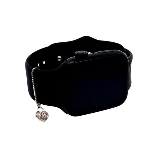 Love Lock Watch Charm (Pure Silver) - Silver