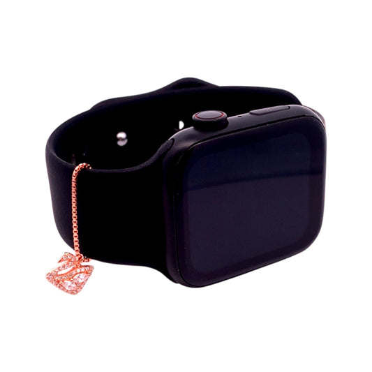Dazzling Swan Watch Charm (Pure Silver) - Rose Gold