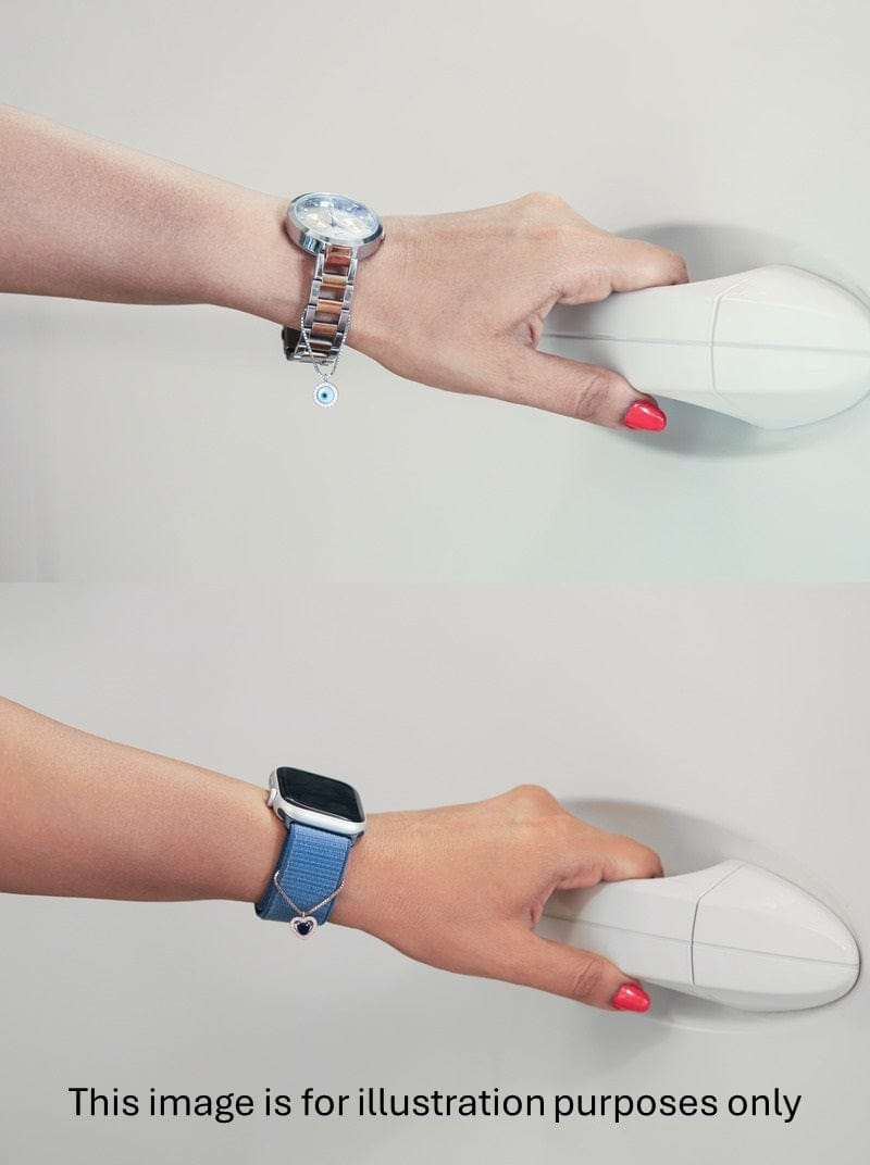 Round Clover Watch Charm