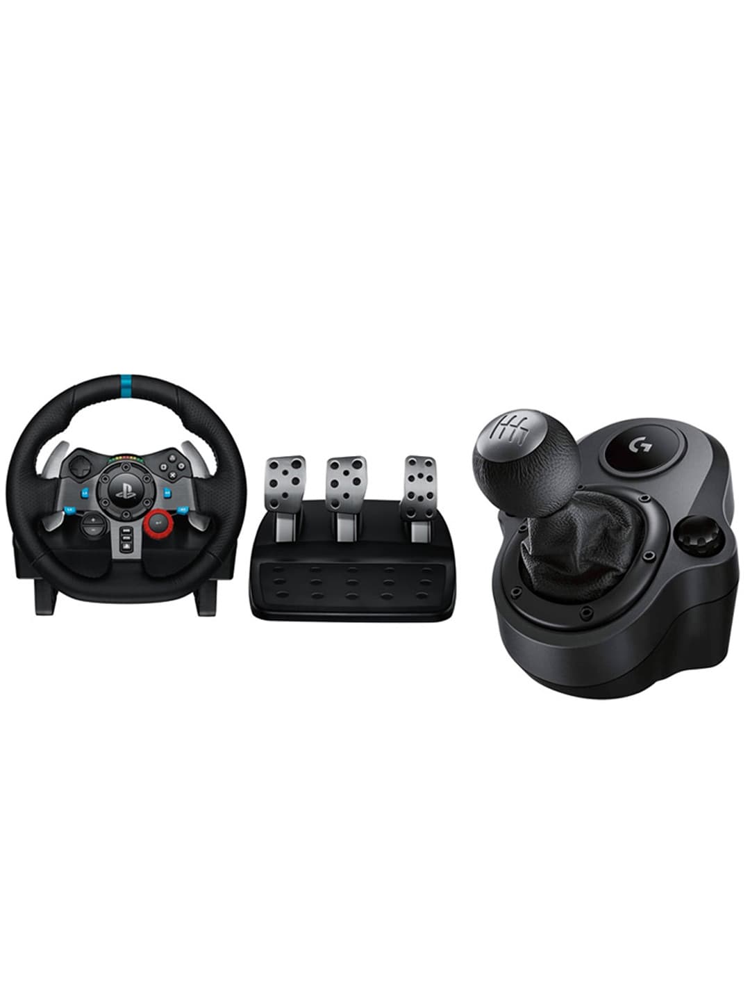 Logitech G29 Driving Force Racing Wheel and Floor Pedals + Shifter for G29, G923 & G920 (New)