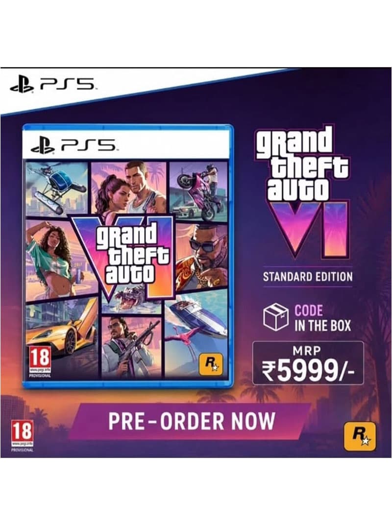 PS5 Grand Theft Auto VI (Standard Edition) (New) PreOrder