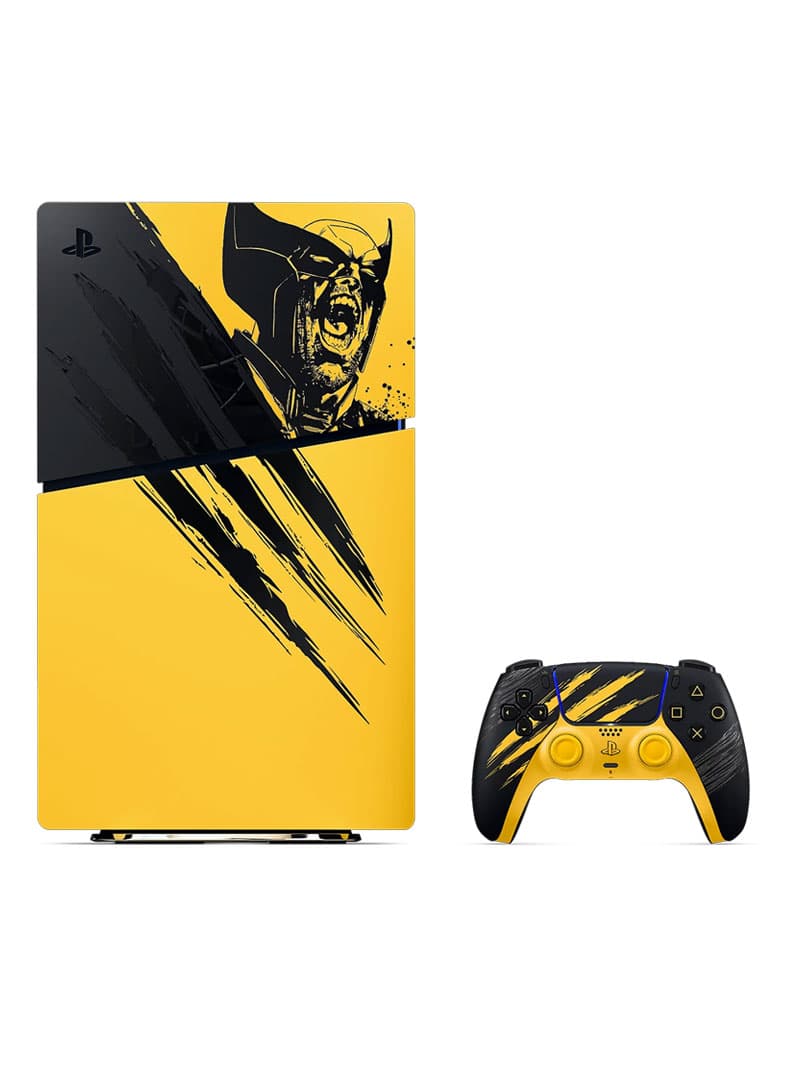 Playstation 5 Digital Edition – Marvel’s Wolverine Battle Yellow Limited Edition Bundle (New)