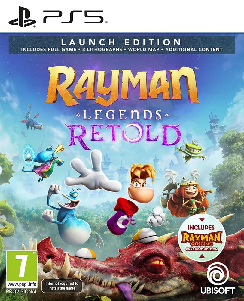 PS5 Rayman Legends Retold – Launch Edition (New) PreOrder