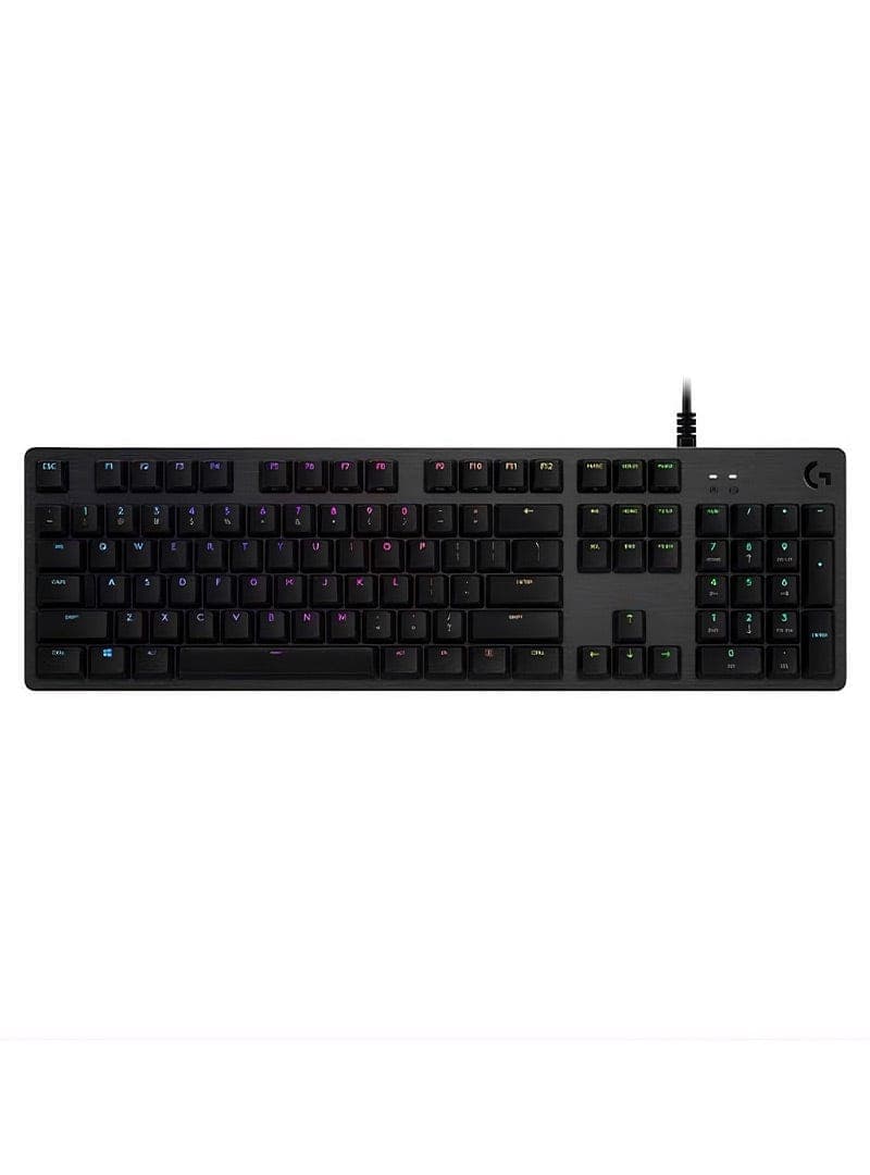 Logitech G512 RGB Mechanical Gaming Keyboard – (GX Brown, Black) (New)