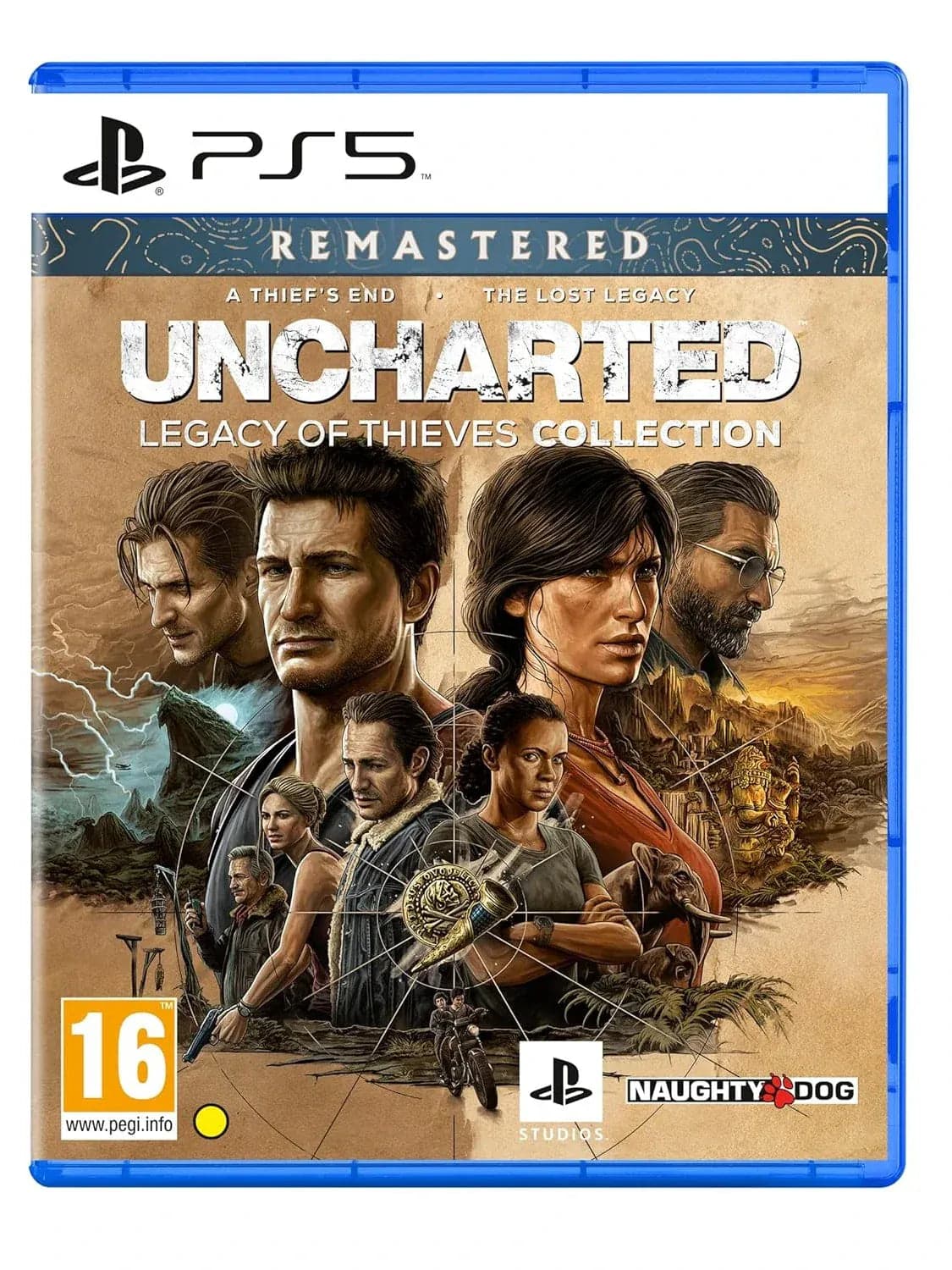PS5 Uncharted: Legacy of Thieves Collection Remastered (New)