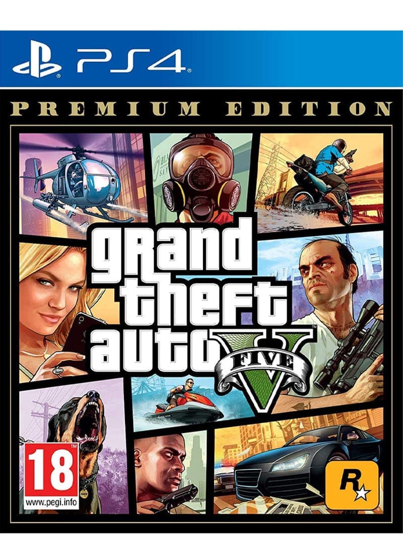 PS4 Grand Theft Auto V - Premium Edition (New)