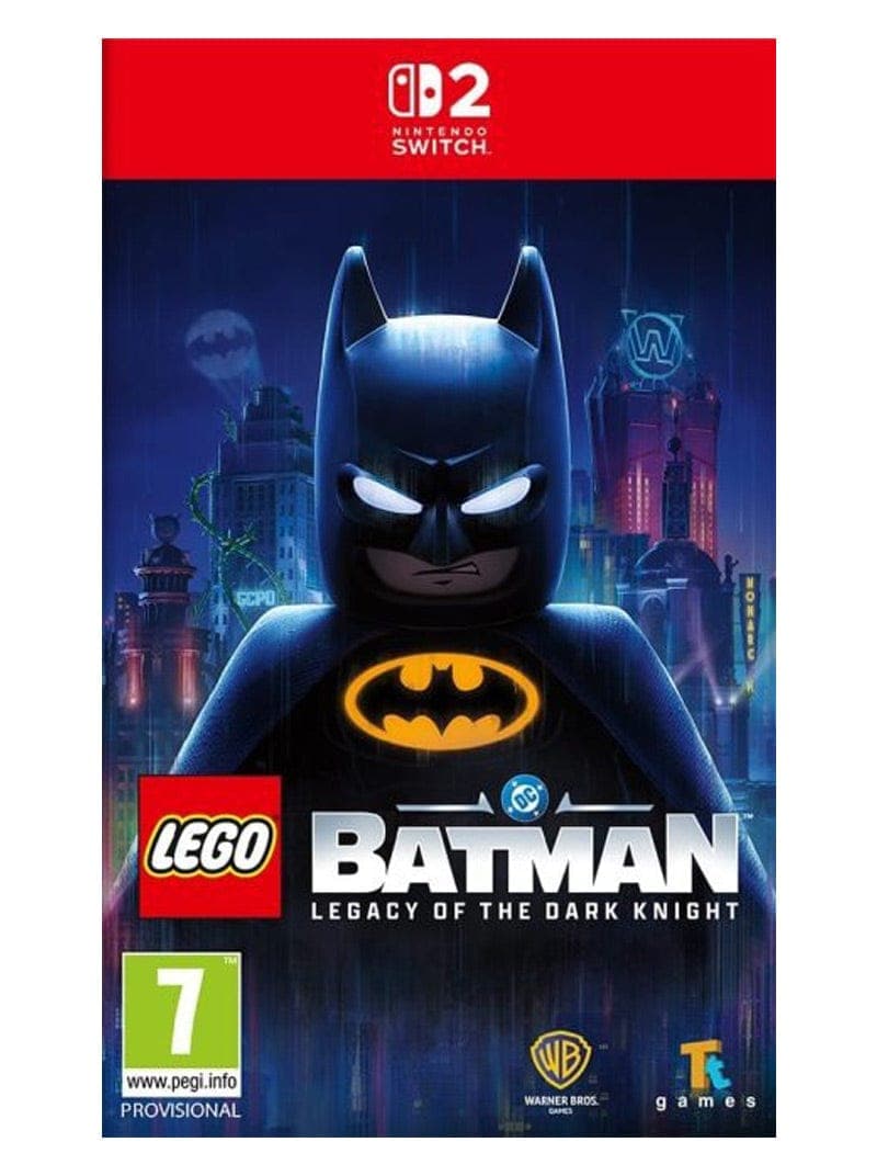 Switch 2 Lego Batman Legacy of the Dark Knight Nintendo (New)