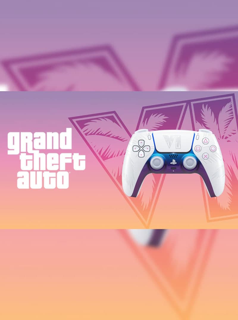 DualSense Wireless Controller – Grand Theft Auto VI White Limited Edition. (New) PreOrder