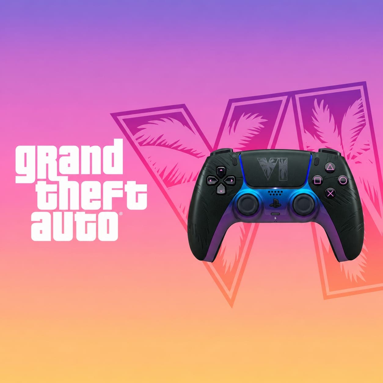 DualSense Wireless Controller – Grand Theft Auto VI Black Limited Edition (New) PreOrder
