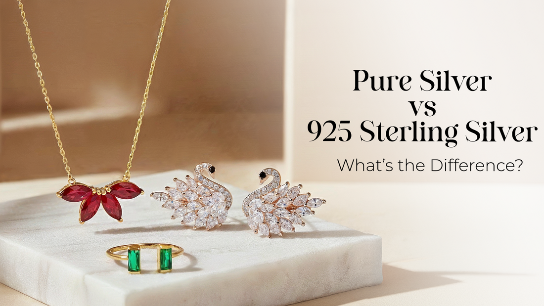 Pure Silver vs 925 Sterling Silver: What’s the Difference?