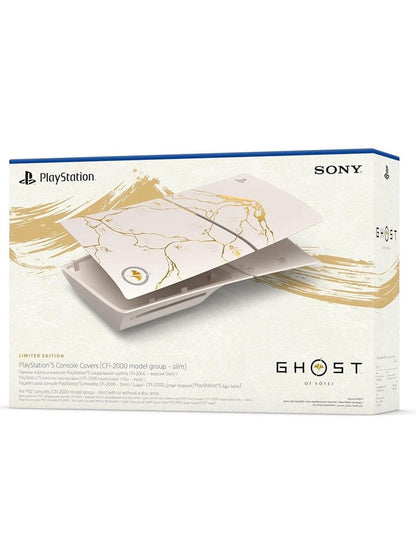 PS5 Console Covers – Ghost of Yōtei Gold Limited Edition (New)