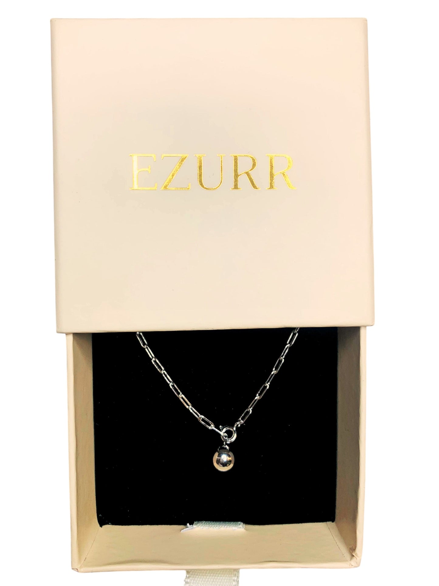 Chain ball Bracelet (Pure Silver) - Silver