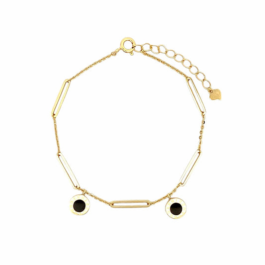 Roman Numerals Bracelet (Pure Silver) - Gold