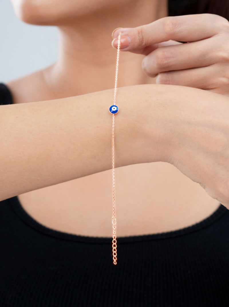 Single Evil Eye Bracelet