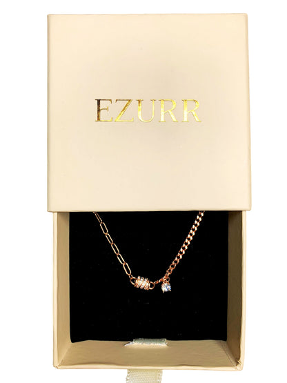 Roll of Elegance Bracelet (Pure Silver) - Rose Gold