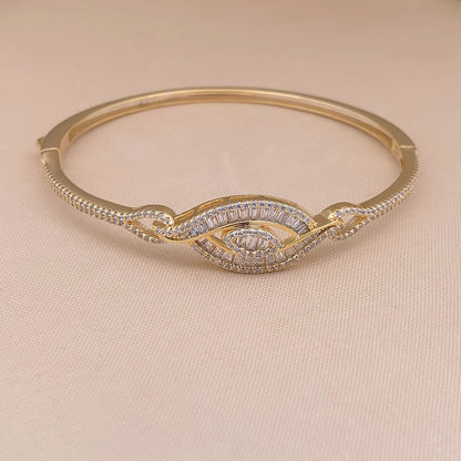 Mystic Eye Cuff Bracelet (Pure Silver)