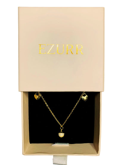 Zircon Ball of Love Bracelet (Pure Silver) - Gold
