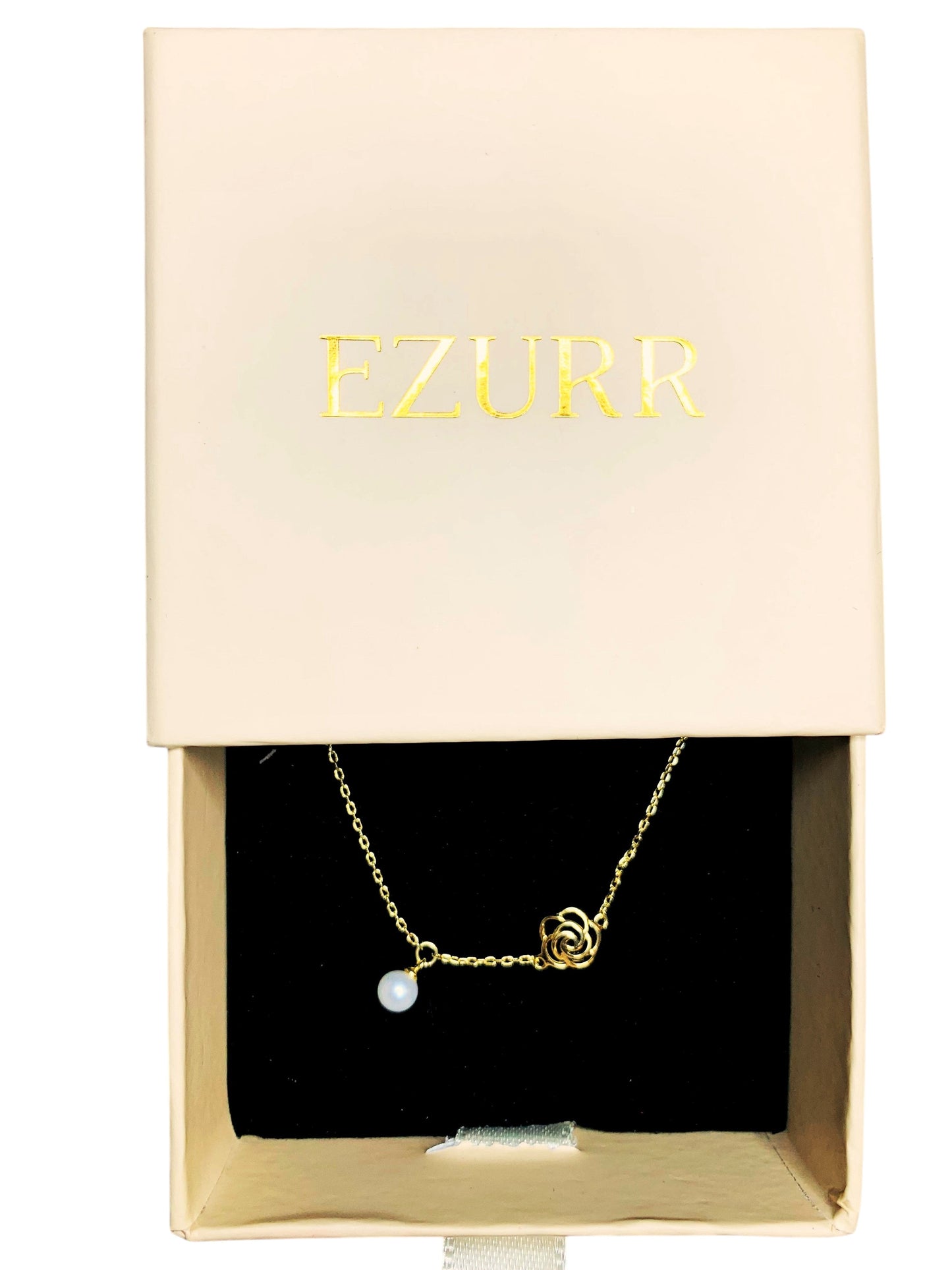 Pearl Rose Elegance Bracelet (Pure Silver) - Gold