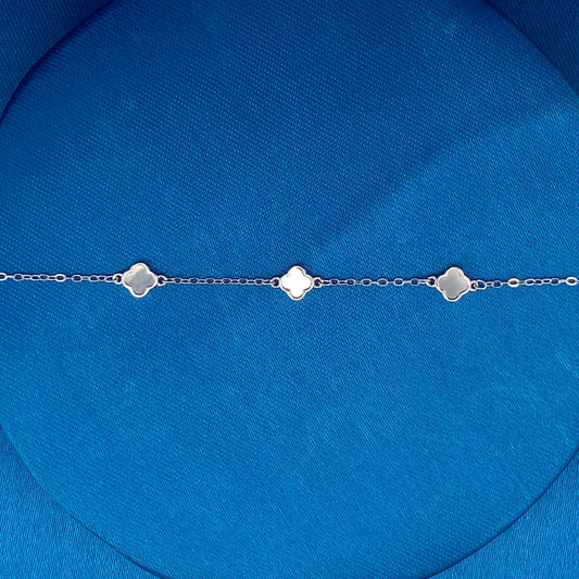 Tiny Trio Bracelet Silver