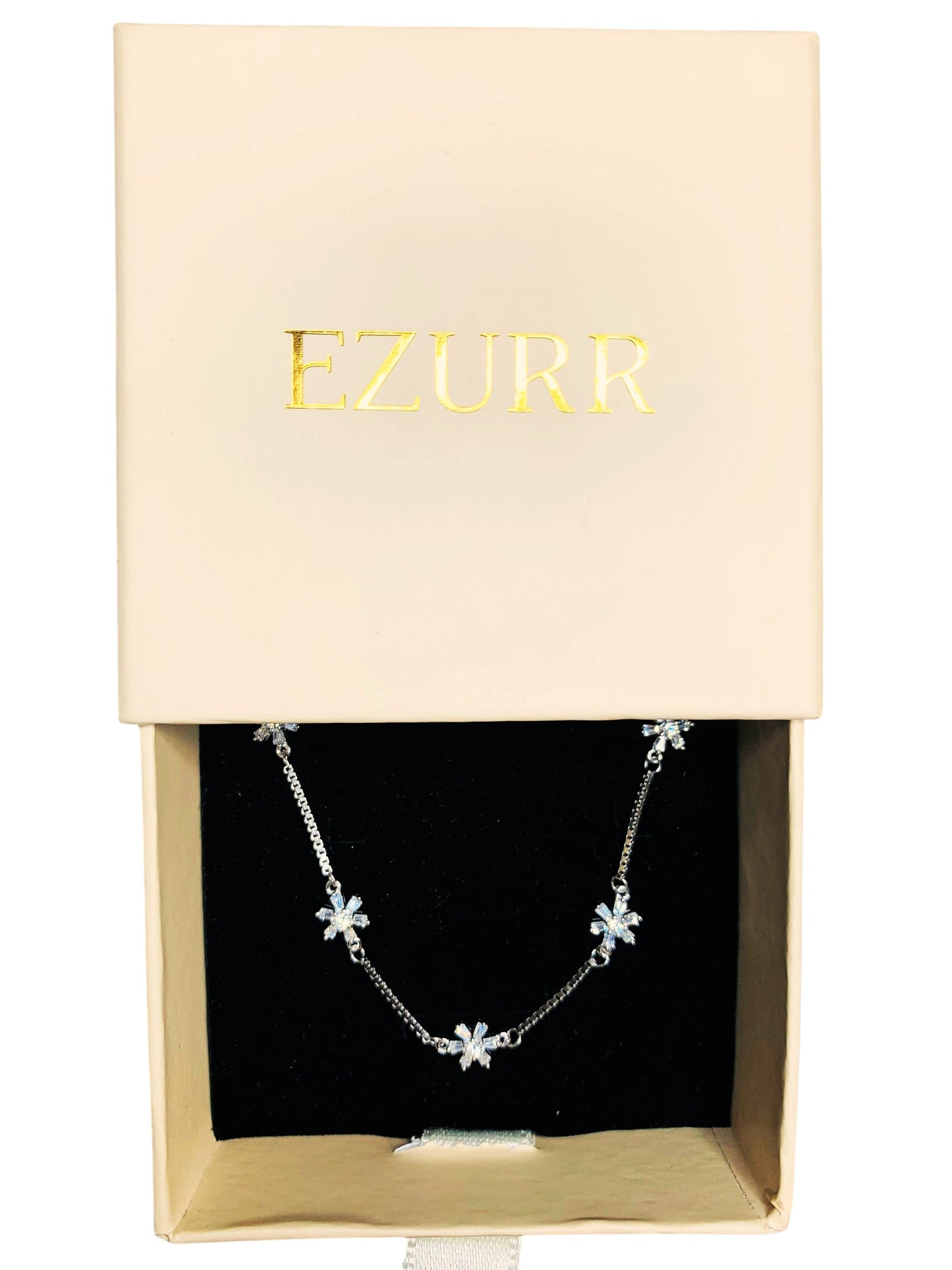 Baguette Bloom Bracelet (Pure Silver) - Silver